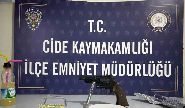 Cide’de uyuşturucuyla yakalanan şahıs tutuklandı