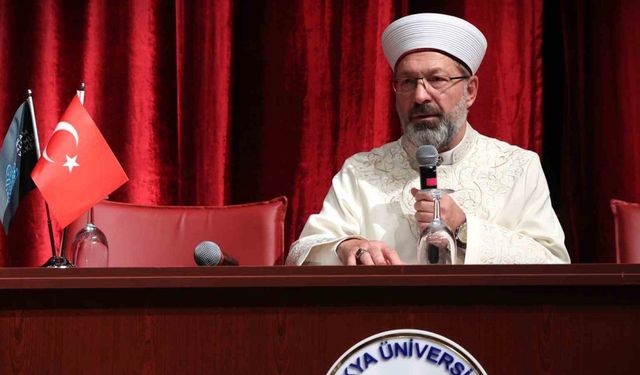 Diyanet İşleri Başkanı Erbaş: “Kudüs’ün işgalden kurtulması için müslümanların birlik, beraberlik içerisinde hareket etmesi lazım”