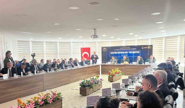 Elazığ’da ‘sektör paydaşları toplantısı’ gerçekleştirildi