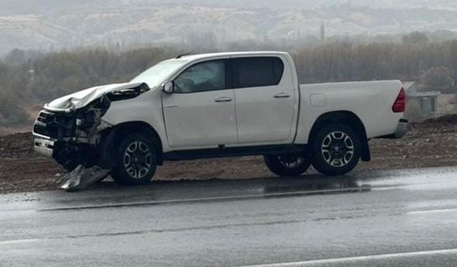 Elazığ’da trafik kazası: 1 yaralı