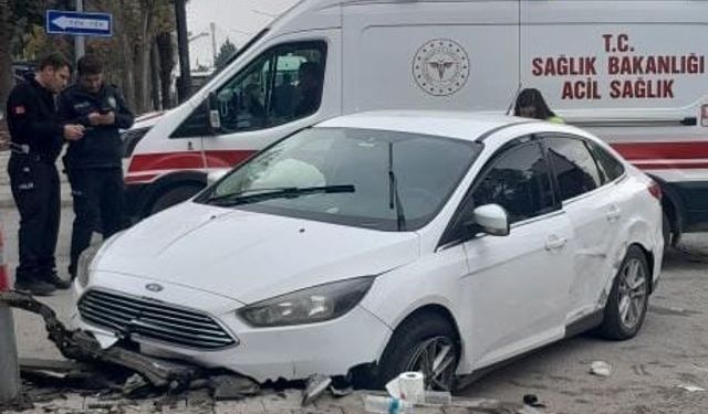 Elazığ’da trafik kazası: 2 yaralı