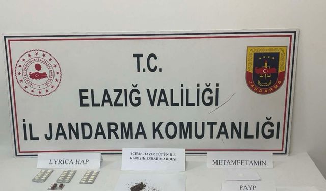 Elazığ’da uyuşturucu operasyonu: 1 gözaltı