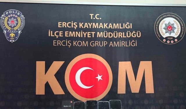 Erciş’te kaçakçılık operasyonu