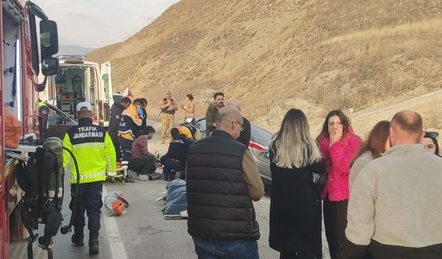 Erzurum’daki kazada can pazarı yaşandı: 2 ölü, 3 yaralı