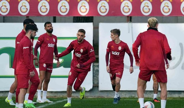 Galatasaray, Samsunspor maçı hazırlıklarını tamamladı