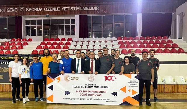 Geleneksel 24 Kasım Öğretmenler Günü voleybol turnuvası başladı