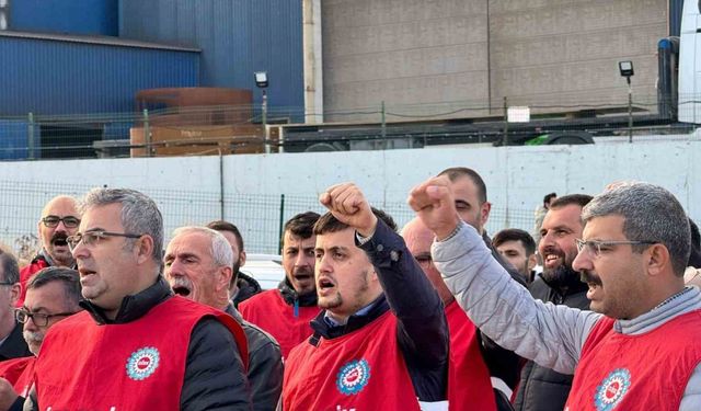 Gesbey işçileri haksız işten çıkarmaları protesto etti