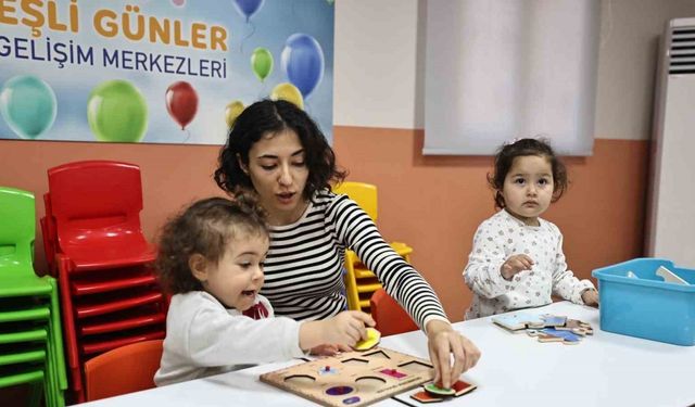 Güneşli Günler Çocuk Gelişim Merkezleri hizmet vermeye başladı