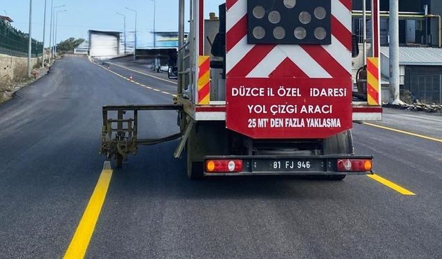 Güvenli sürüş için yeni çizgiler