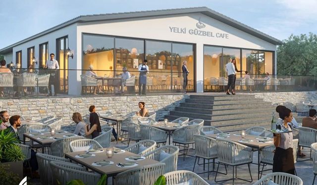 Güzelbahçe Belesiyesi Yelki’de ’Güzbel Cafe’yi açıyor