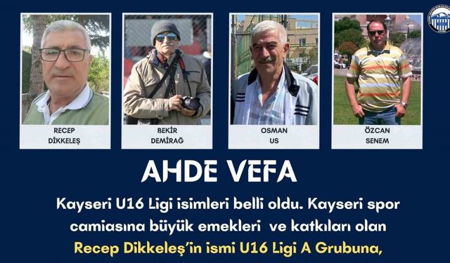 Kayseri ASKF’den ahde vefa