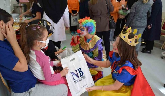 Lösemili çocuklara moral etkinliği düzenlendi