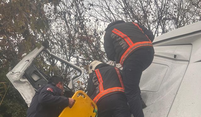 Malatya’da iki tır çarpıştı: 1 ağır yaralı