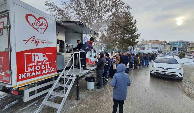 Mobil ikram aracı 3 yılda 400 bin vatandaşa hizmet verdi