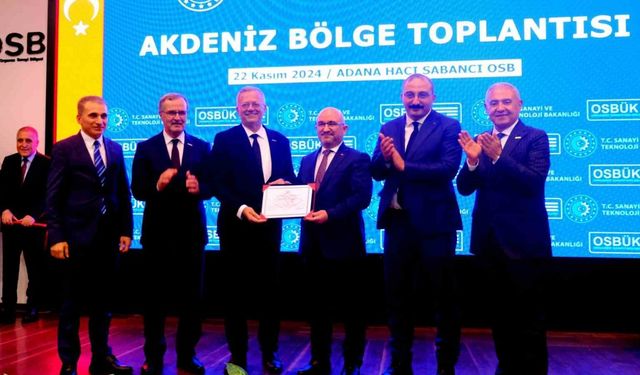 MTOSB, ’Yeşil OSB Belgesi’ almaya hak kazandı