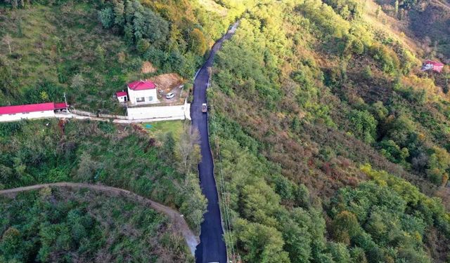 Ordu’da sıcak asfalt seferberliği devam ediyor