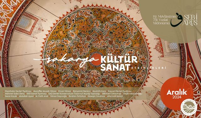 Sakarya’da kültür ve sanat dostları için dolu dolu Aralık takvimi