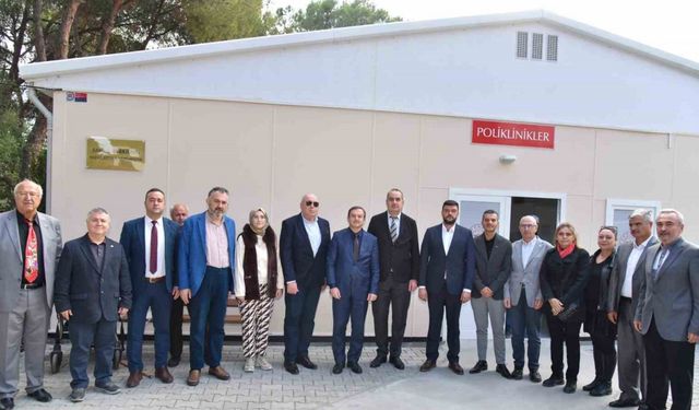 Salihli Devlet Hastanesine ‘prefabrik çözüm’