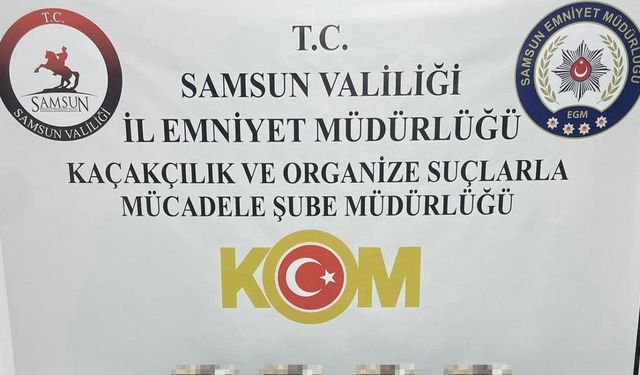 Samsun’da 10 bin adet kaçak makaron ele geçirildi