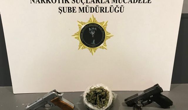 Samsun’da uyuşturucu ve silah operasyonu: 4  gözaltı