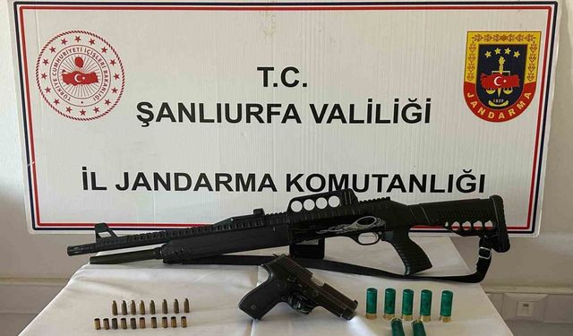 Şanlıurfa’da silah kaçakçılığı operasyonu: 8 gözaltı