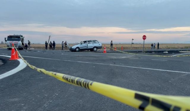 Şanlıurfa’da trafik kazası: 1 ölü, 3 yaralı