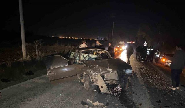 Tekirdağ’da trafik kazası: 5 yaralı