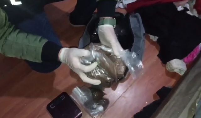 Tekirdağ’da uyuşturucu operasyonu: 1 kilo 895 gram bonzai ele geçirildi