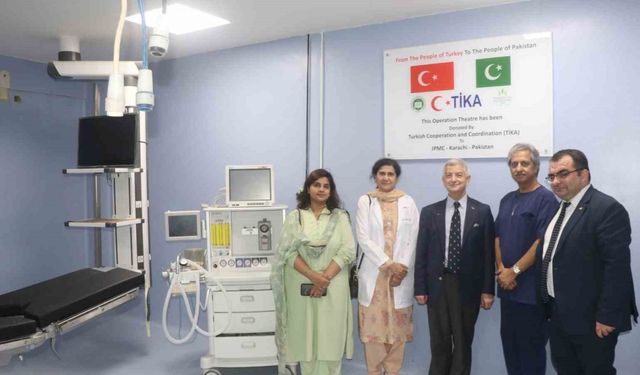 TİKA’dan Pakistan’ın en büyük eğitim hastanesine destek