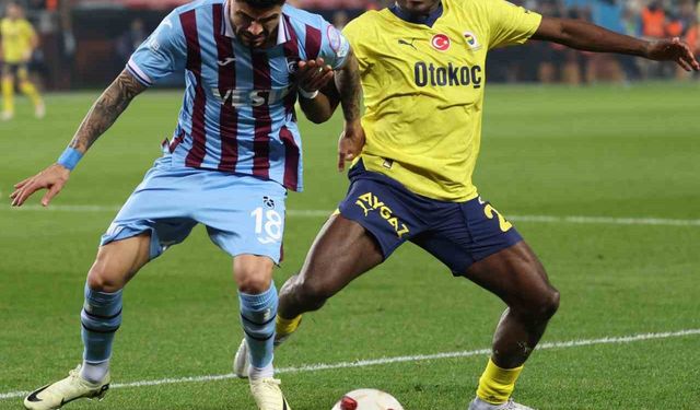 Trabzonspor ile Fenerbahçe 136. randevuda