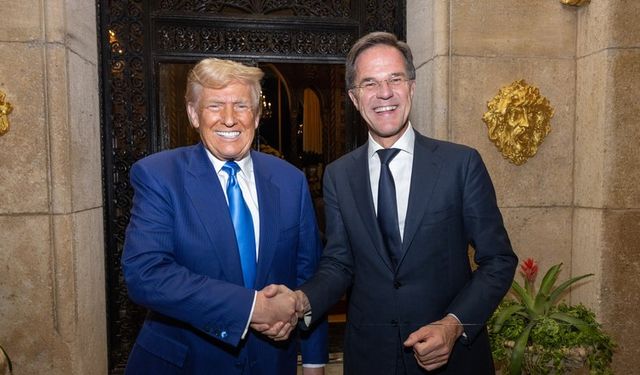 Trump, NATO Genel Sekreteri Rutte ile seçimden sonra ilk kez görüştü