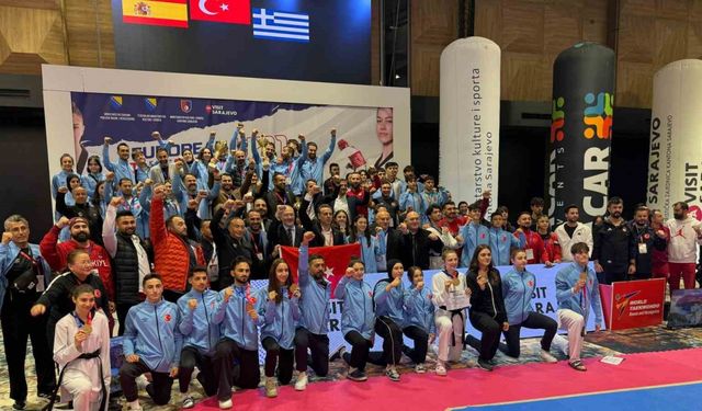 Türkiye, Avrupa Ümitler Taekwondo şampiyonu