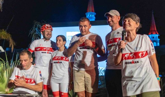 Üç özel sporcu ve Oğuz Ömür, IRONMAN 70.3’te limitleri zorlayacak