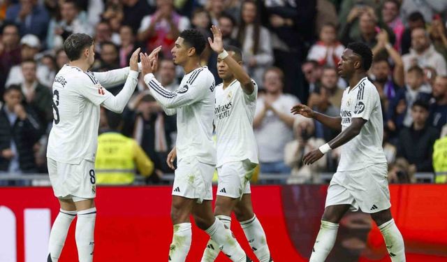 Vinicius hat-trick yaptı, Real Madrid galibiyeti hatırladı