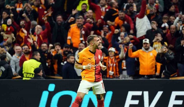 Yunus Akgün’den, Avrupa Ligi’nde 4 maç üst üste gol