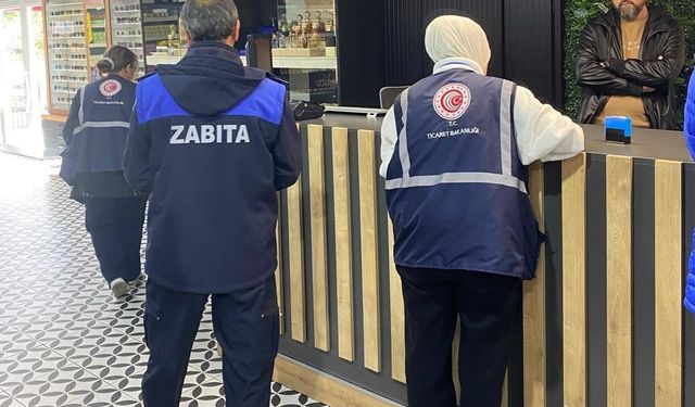 Zabıta ekipleri güvenli alışveriş için denetimde