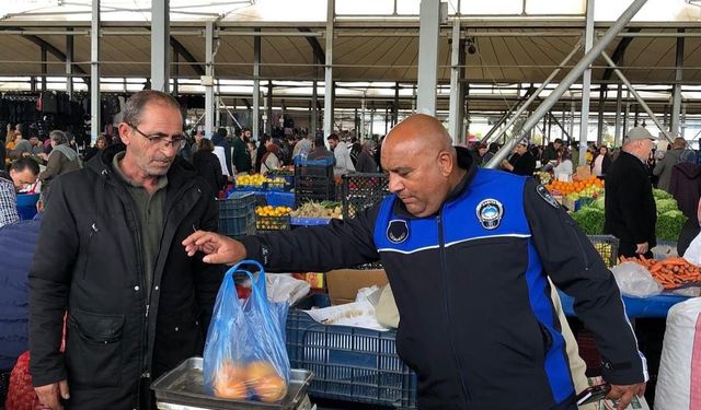 Didim’de zabıta ekipleri denetimlerini sürdürüyor