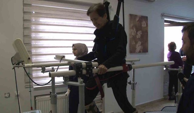 Erenköy Fizik Tedavi Hastanesi ’Robotik Rehabilitasyon’ tedavisiyle yılda 2 bin 400 hasta tedavi ediyor