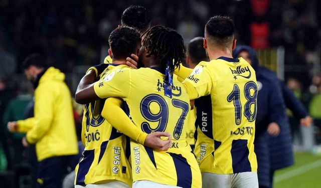 Fenerbahçe, Gaziantep FK’ya karşı üst üste 6. galibiyetini aldı