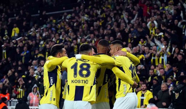 Fenerbahçe’den 5 maçlık galibiyet serisi