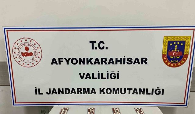 Jandarma uyuşturucu hap ele geçirdi