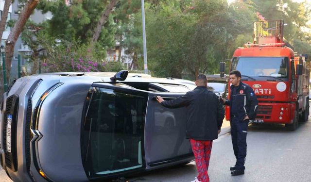 Kazayı kendisinin yapmadığını söyleyip alkol metreyi reddetti