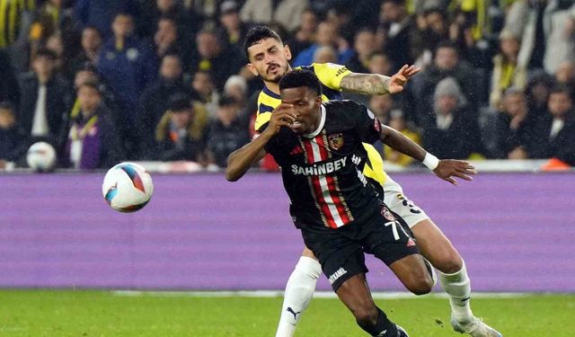 Trendyol Süper Lig: Fenerbahçe: 3 - Gaziantep FK: 1 (Maç sonucu)