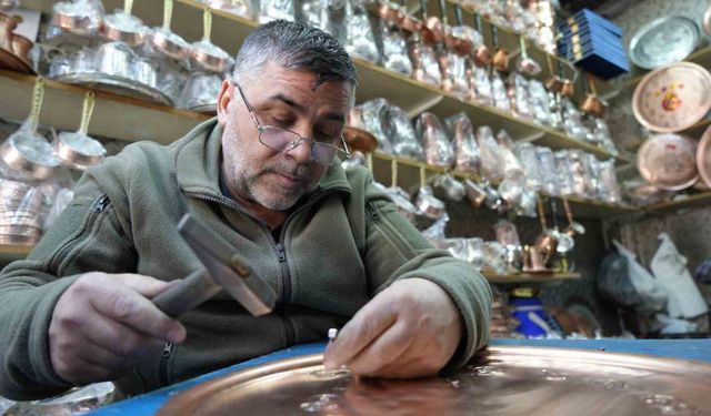 Gaziantep’in asırlık mesleği bakırcılık yok olma tehlikesiyle karşı karşıya