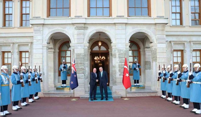 Cumhurbaşkanı Erdoğan, Yeni Zelanda Başbakanı Luxon’u kabul etti