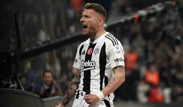 Immobile’den, Beşiktaş’ta ilk hat-trick