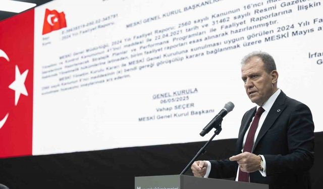 Başkan Seçer: "MESKİ’nin su tarifesinde yeni bir fiyat rejimine gitmeyeceğiz"