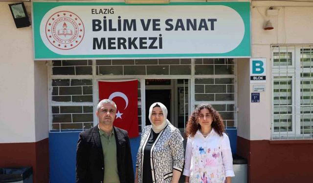 Elazığ Bilim ve Sanat Merkezi’nden 3’lü TUBİTAK zaferi