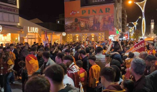 Tatvan’da Galatasaray şampiyonluğu coşkuyla kutlandı