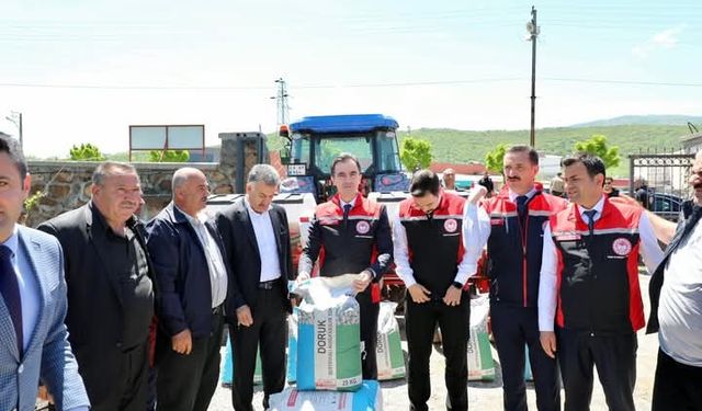 Vali Karakaya, Fasulye Tohumu Dağıtım Töreni’ne katıldı